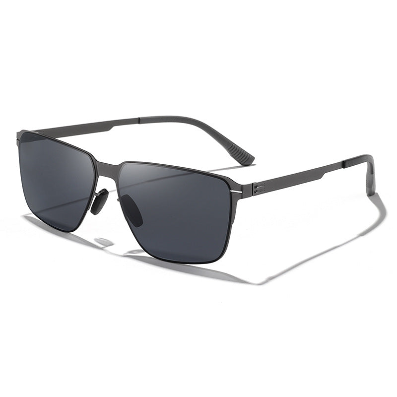 Klassische Übergroße Quadratische Sonnenbrille Karnz
