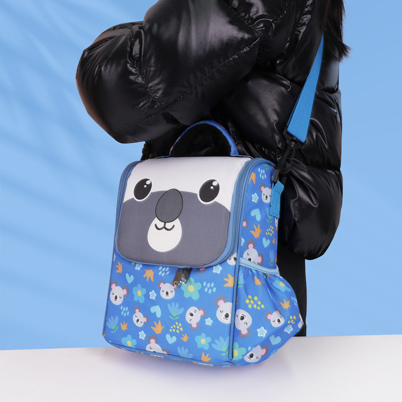 Damen Kinder Rucksack mit niedlichem Bärenmotiv Karnz