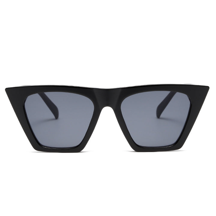 Damen stilvolle geometrische Sonnenbrille Karnz