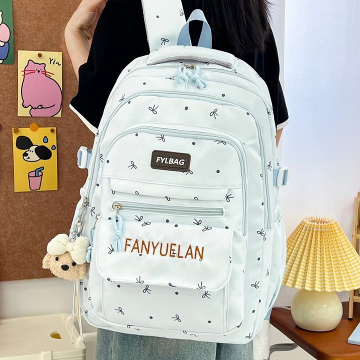 Stylischer Multi-Taschen Laptop-Rucksack