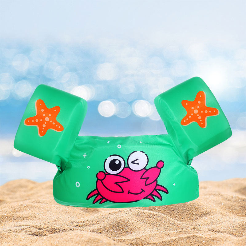 Damen Aufblasbare Schwimmhilfe mit farbigem Flamingo-Design Karnz