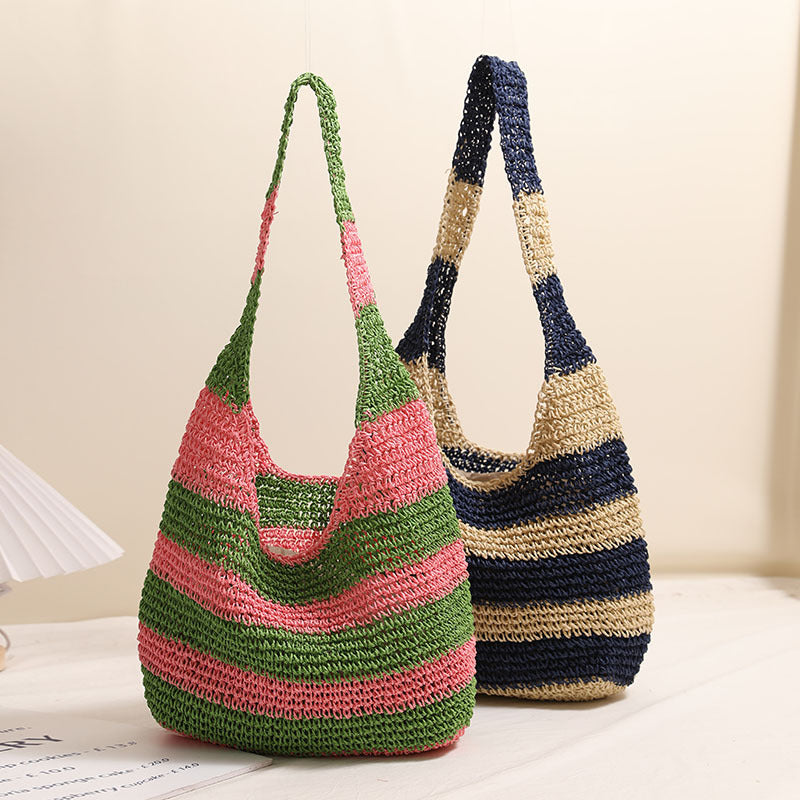 Damen Sommerliche Stricktasche Karnz