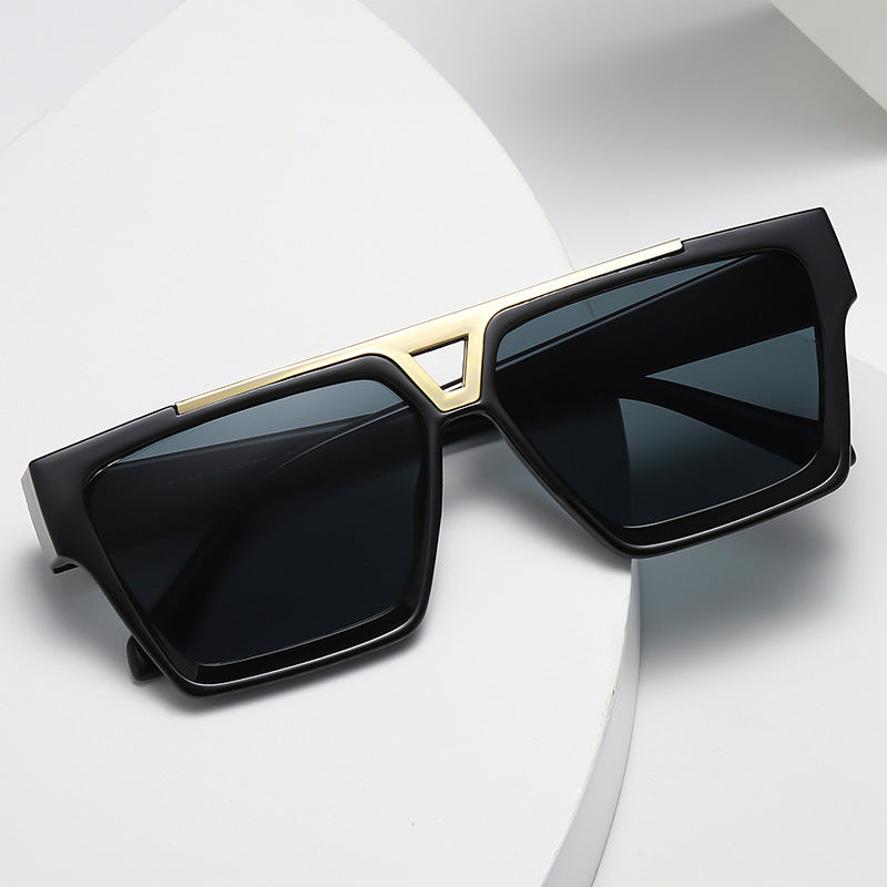 Damen oversized Sonnenbrille im stilvollen Schildpatt-Design Karnz