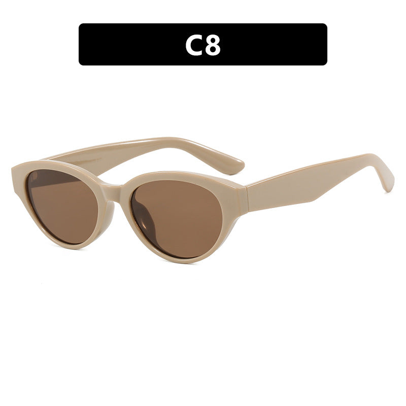 Damen Cat-Eye Sonnenbrille mit schützendem UV-Filter und elegantem Rahmen Karnz