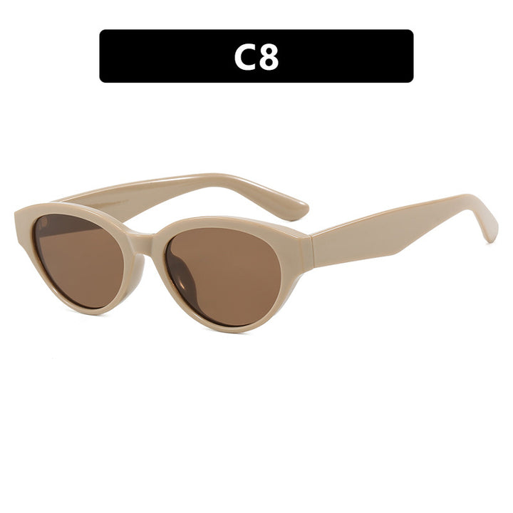 Damen Cat-Eye Sonnenbrille mit schützendem UV-Filter und elegantem Rahmen Karnz