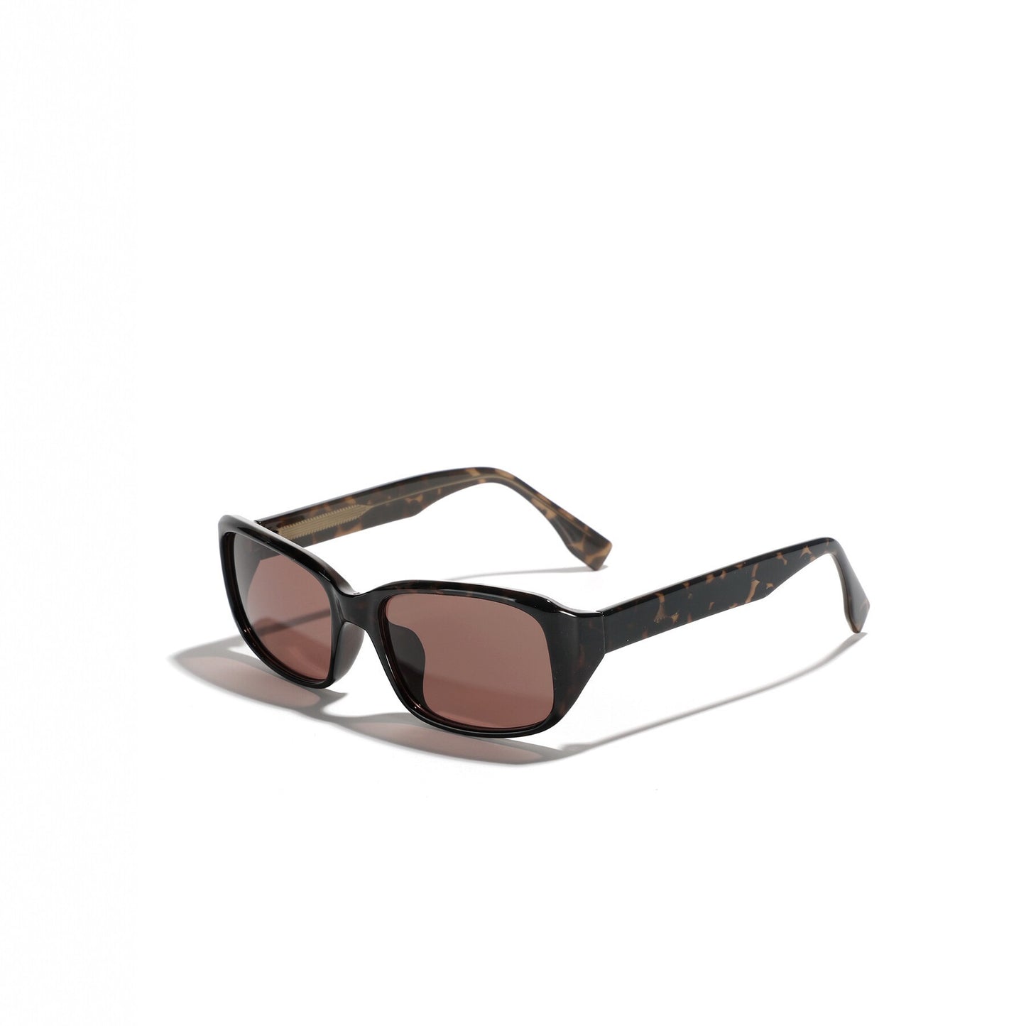 Damen modische rechteckige Sonnenbrille Karnz
