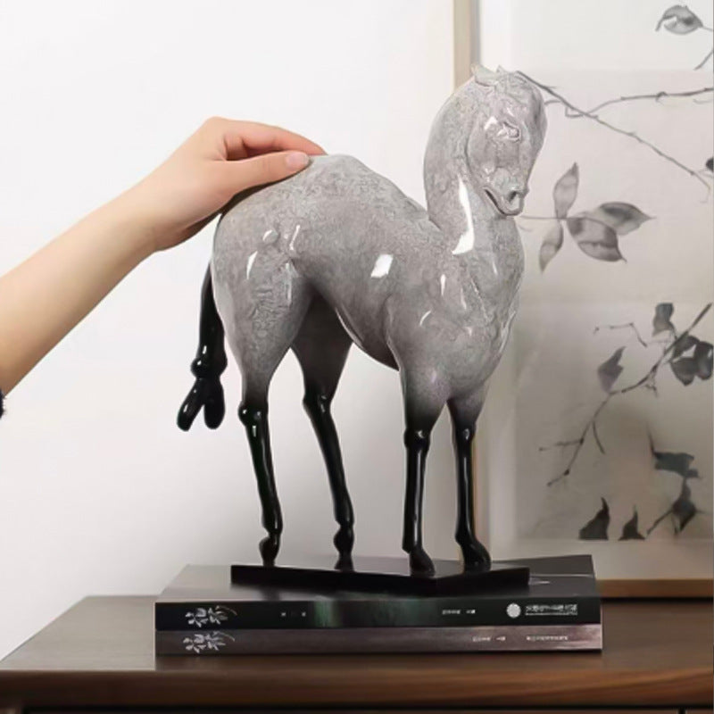 Elegante Künstlerische Pferdefigur