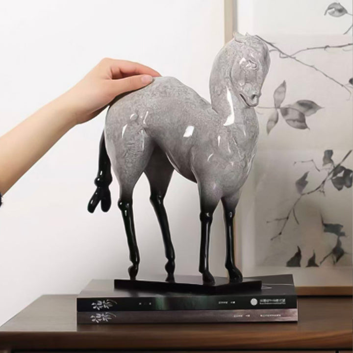 Elegante Künstlerische Pferdefigur