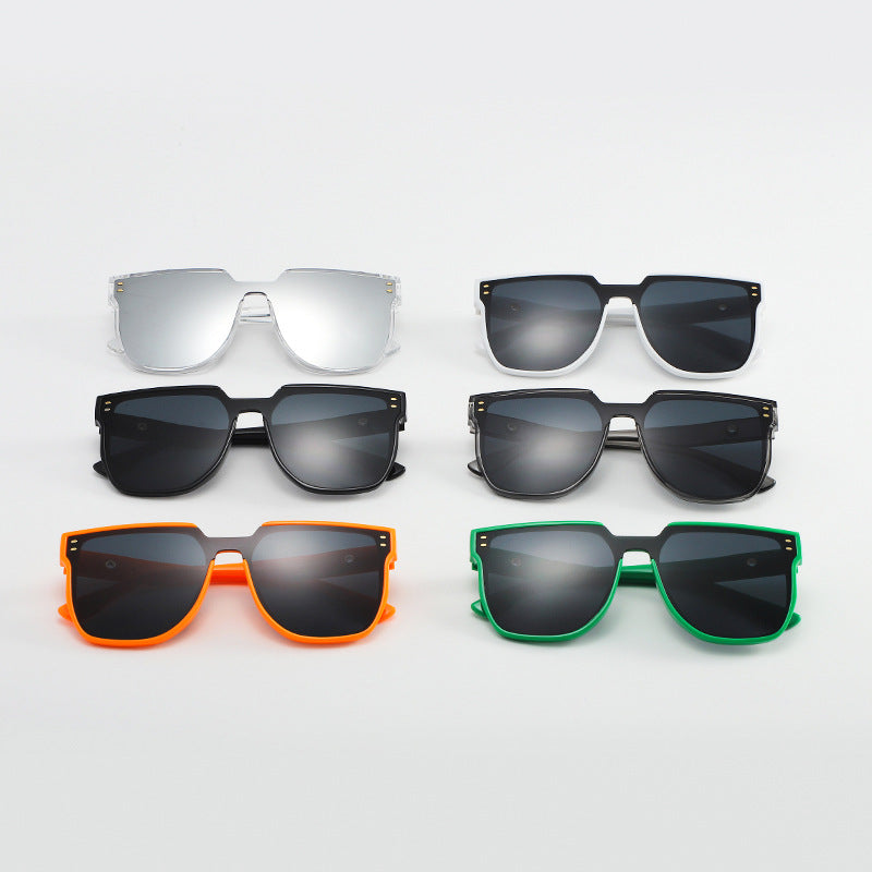 Damen Modische Oversized-Sonnenbrille mit markantem Design Karnz