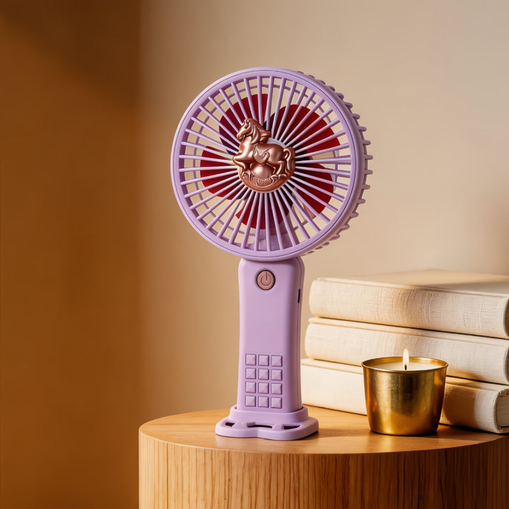 Damen Tragbarer Mini-Ventilator mit attraktivem Kinderdesign Karnz