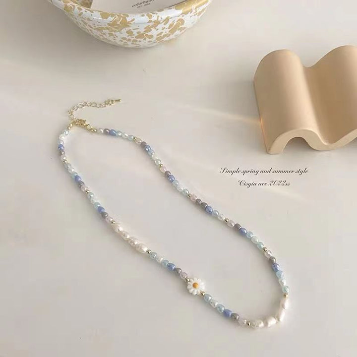 Elegante Perlenkette Karnz