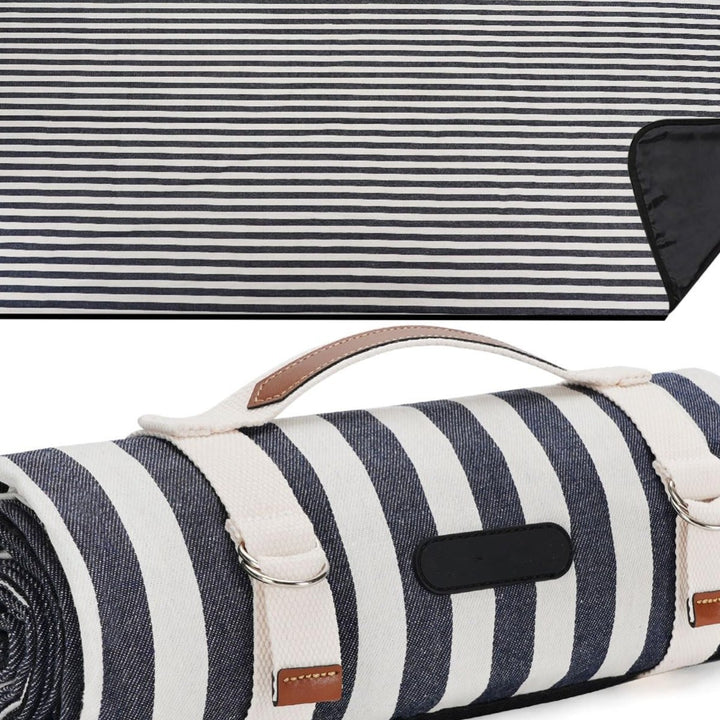 Unisex Picknickdecke mit wasserabweisender Unterseite und Tragegriff Karnz