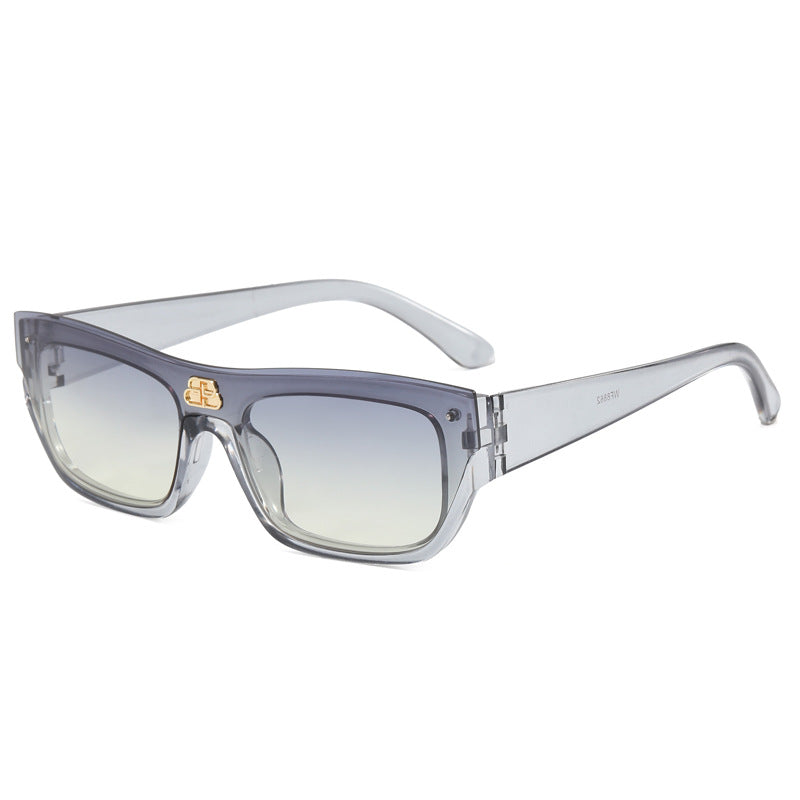 Damen modische oversized Sonnenbrille mit markantem Design Karnz