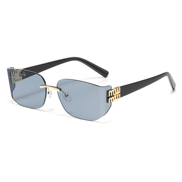 Stylische Eckige Sonnenbrille