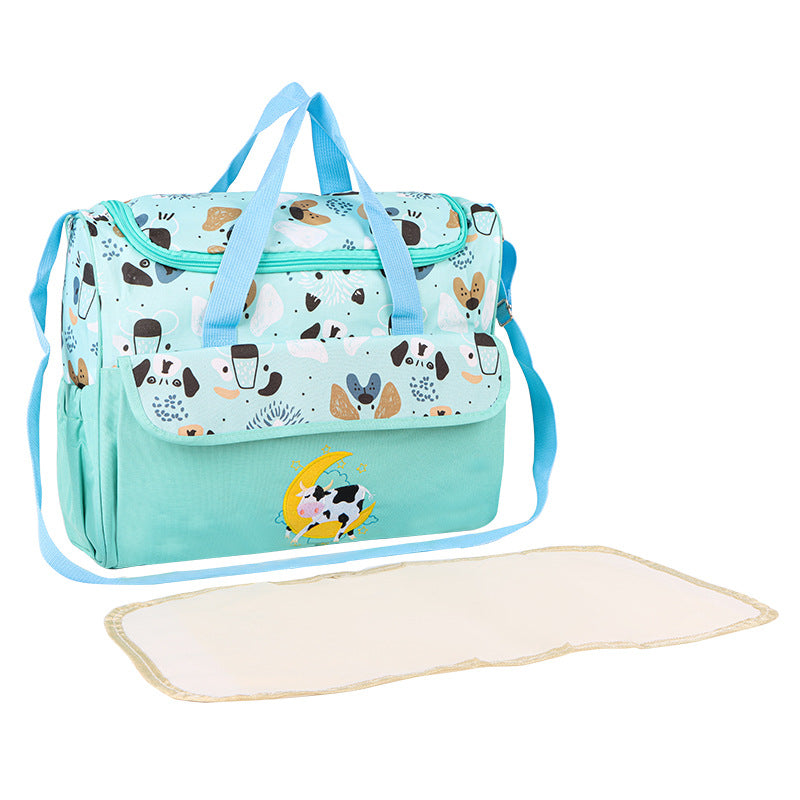 Multifunktionale Wickeltasche mit Integrierter Wickelauflage Karnz