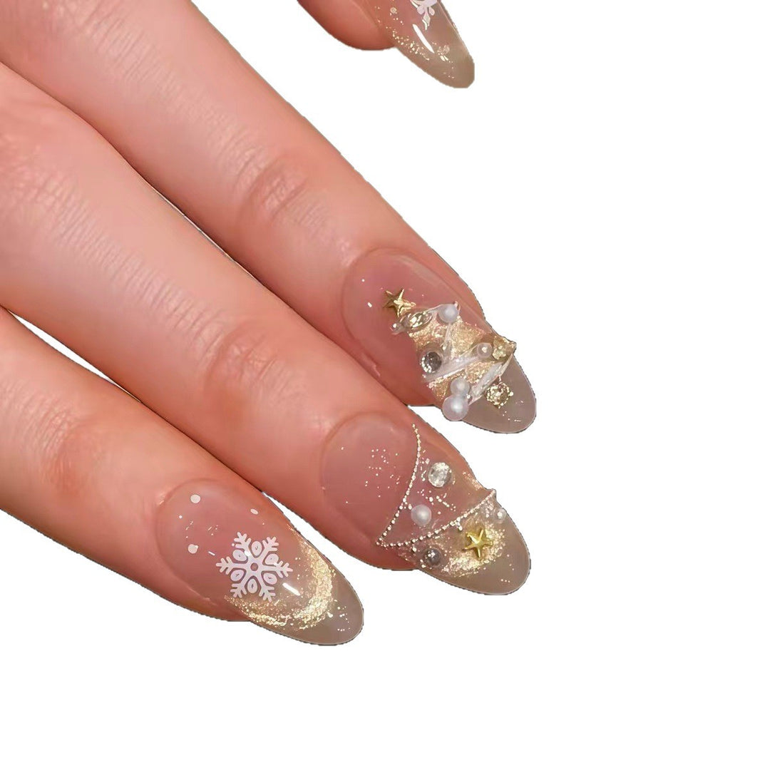 Glamouröse Dekorative Druck-Nagelkunst