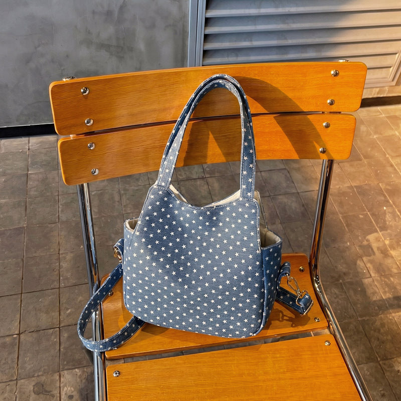 WoVersatile Sternmuster Mini Schultertasche Karnz