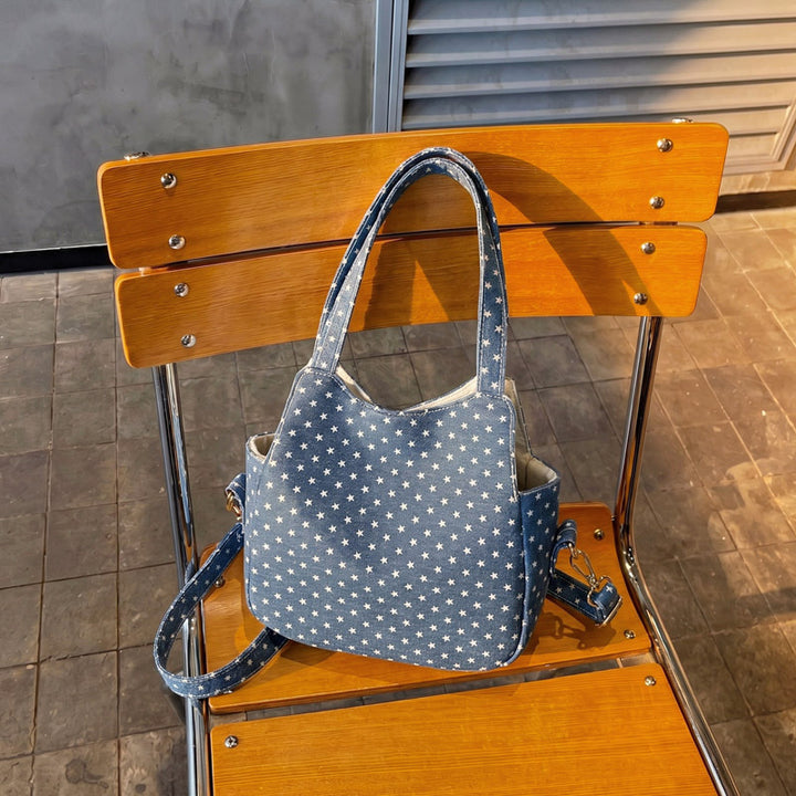 WoVersatile Sternmuster Mini Schultertasche Karnz