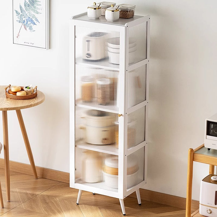 Aufbewahrungsvitrine Mit Transparenter Glastür Und Mehreren Ablagefächern Karnz