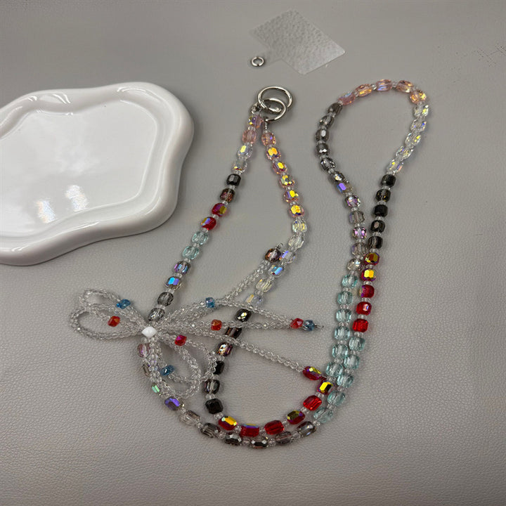 Dekorativer Perlen Charms Halskette Karnz 1790135240