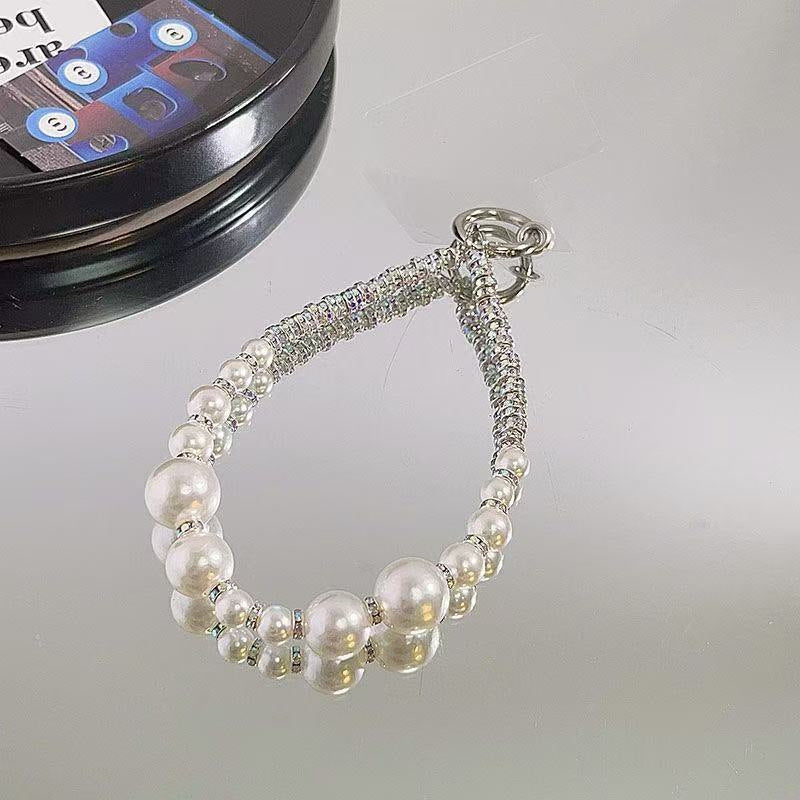 Eleganter Beaded Charm Schlüsselanhänger Karnz 1790135705