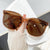Damen modische quadratische Sonnenbrille Karnz