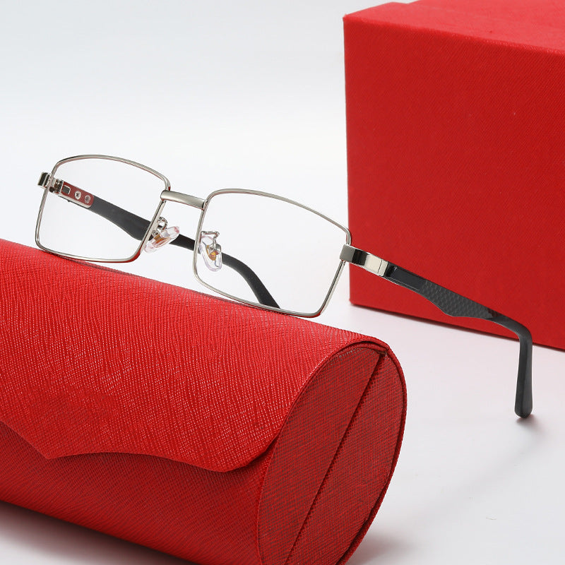 Damen modische Halbrahmenbrille mit eleganten Details Karnz