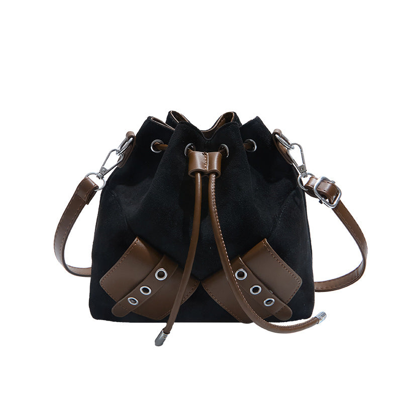Suede Bucket Bag Karnz