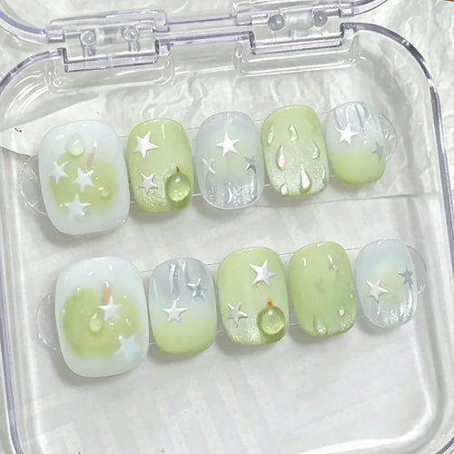 Künstlerisches Sternen Nagelset