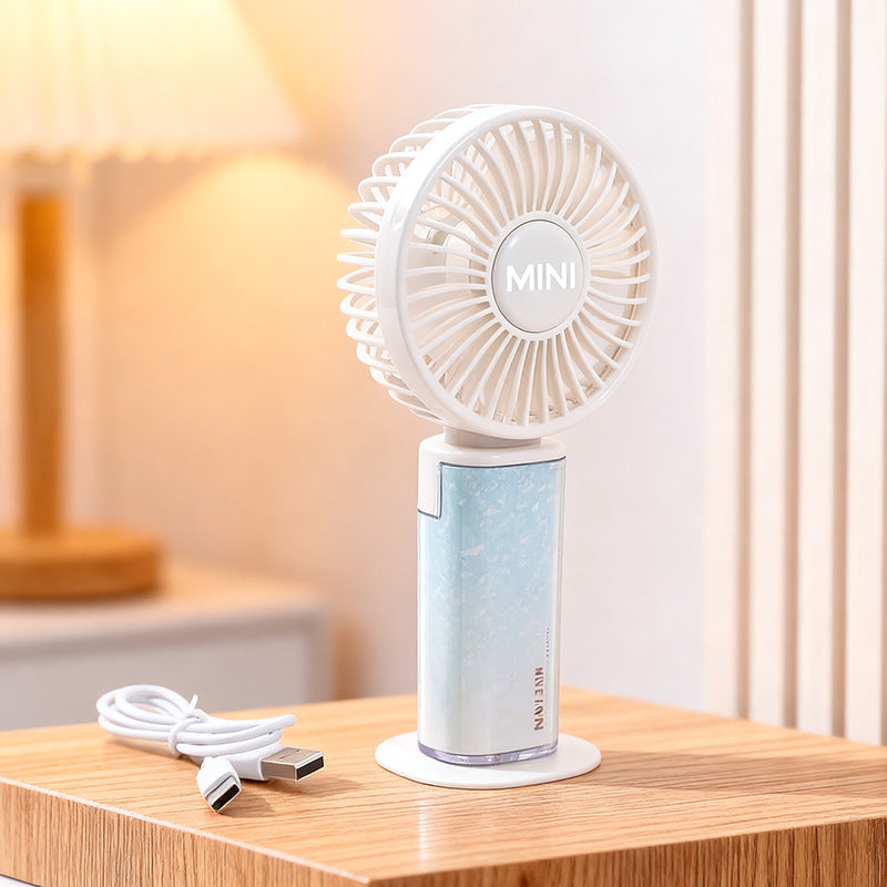 Damen Tragbarer Handventilator mit flexibler Aufladung Karnz