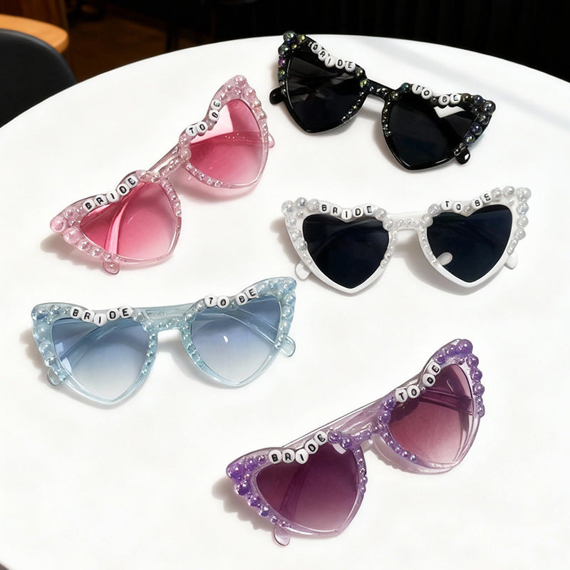 Hochzeits Cat Eye Party Sonnenbrille Karnz