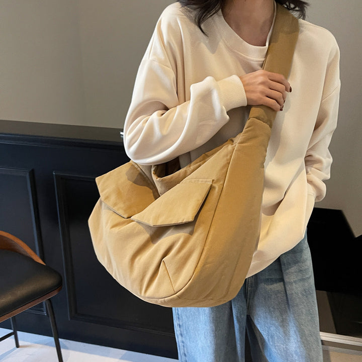 Weicher Stoff Schulter Hobo Bag Karnz