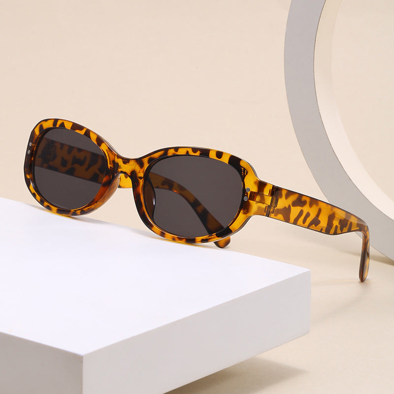 Damen elegante Oversized-Sonnenbrille mit schützendem UV-Schutz Karnz