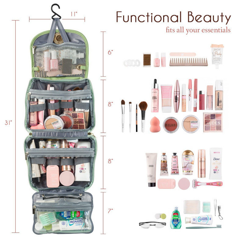 Elegante und Praktische Kosmetik-Organizer Tasche Karnz