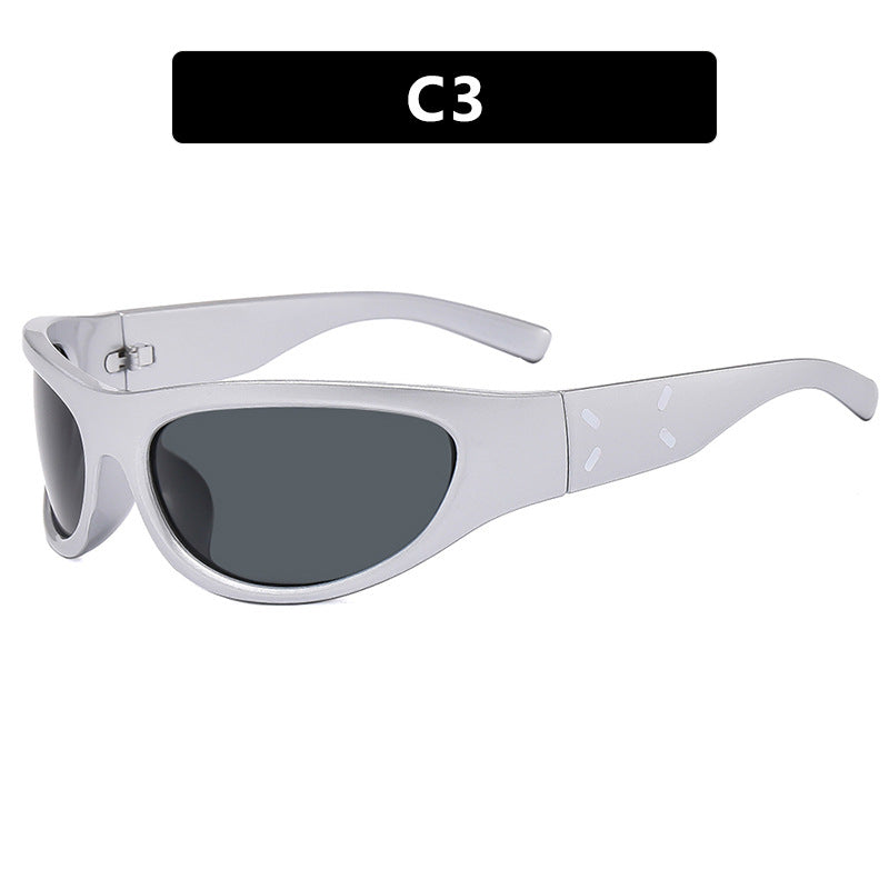 Damen Sportsonnenbrille mit ergonomischem Design und polarisierten Gläsern Karnz