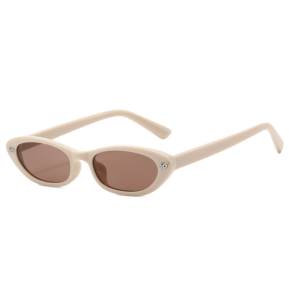 Retro-inspirierte Cat-Eye-Sonnenbrille Karnz
