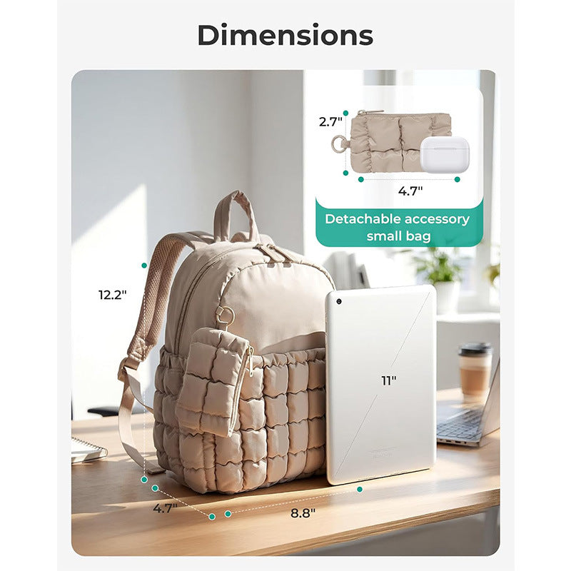Gepolsterter Puffer-Rucksack Karnz