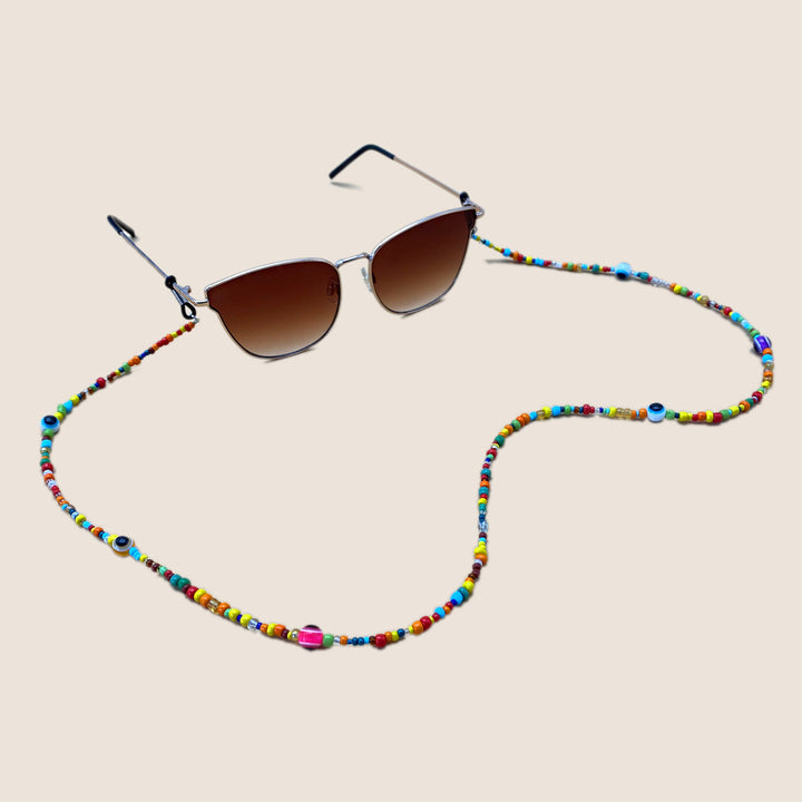 Bunte Perlen Brillenhalter Karnz
