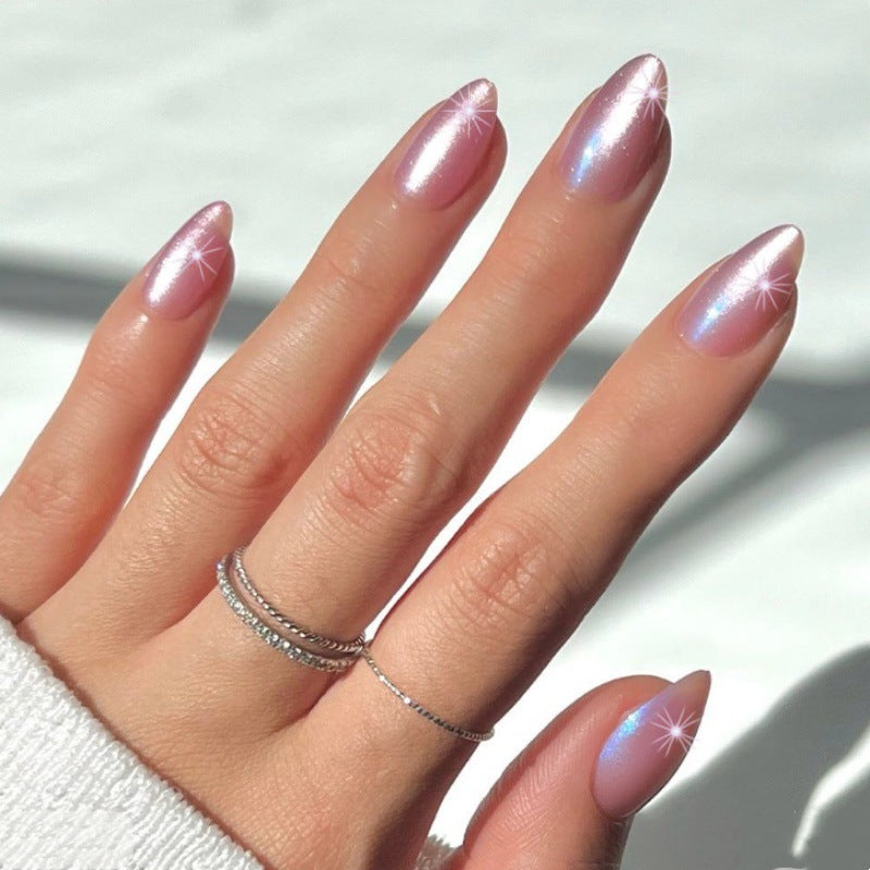 Glänzende Nagelkunst Press-On Tipps Karnz