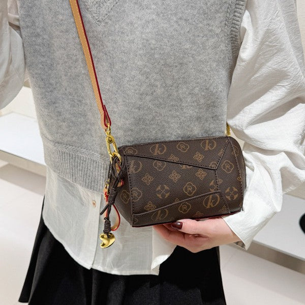 Stilvolle gemusterte Handtasche Karnz