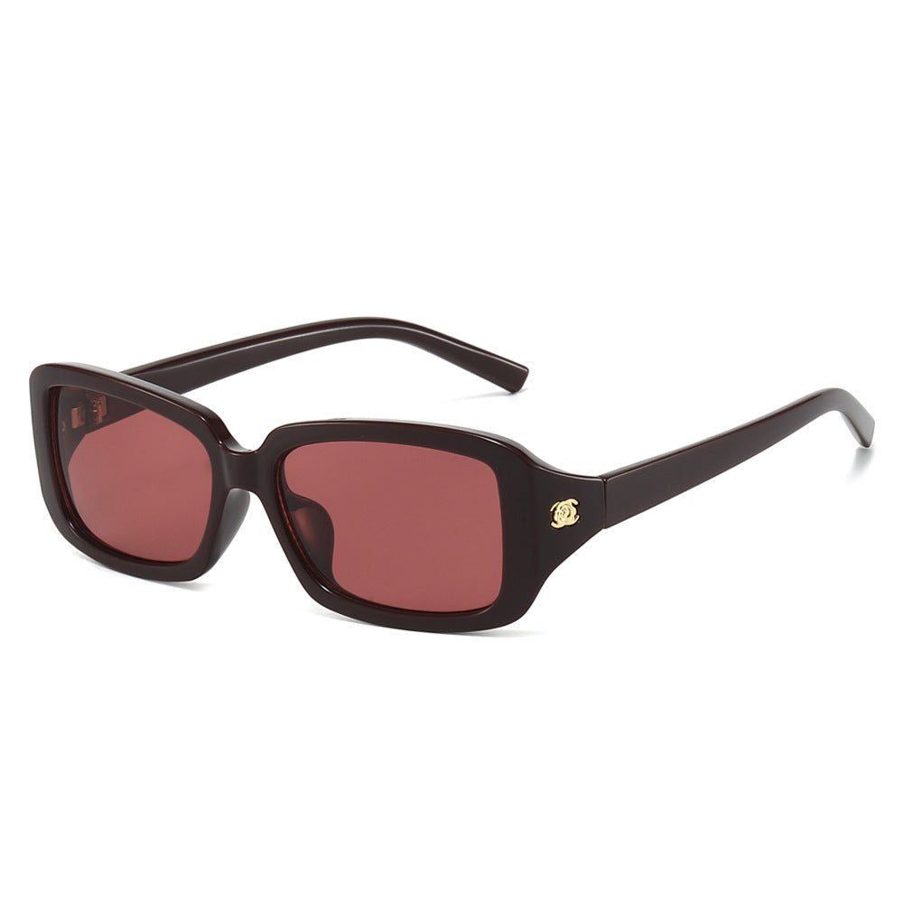 Vintage quadratische Rahmen Sonnenbrille Karnz