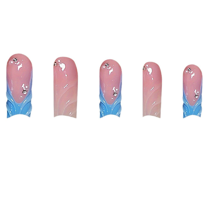 Künstlerische Gel-Nagelerweiterungen Karnz