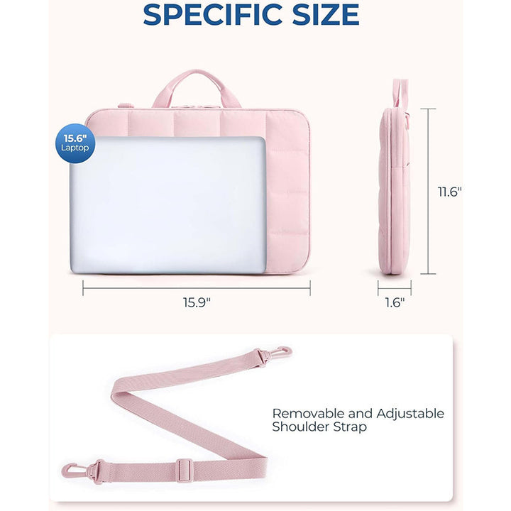Stilvolle Multifunktions-Laptoptasche mit Abnehmbarem Organizer Karnz