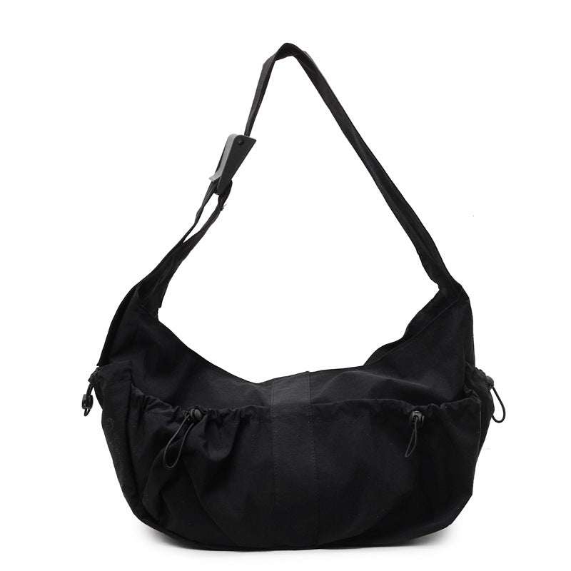 Lässige Kordelzug Hobo Schultertasche