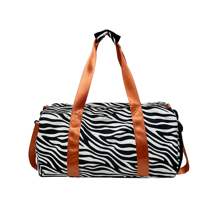 Modische Zebra Muster Sport Duffle Bag Karnz