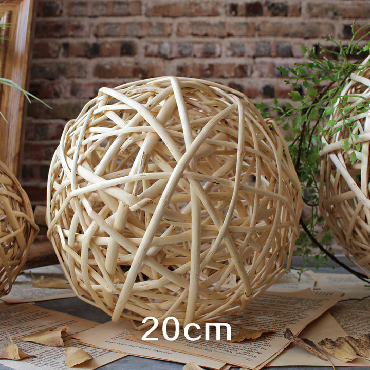 Dekorativer Naturmaterial Deko Ball Karnz
