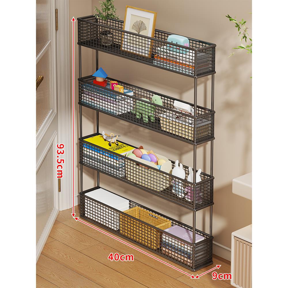 Slim Vertikaler Netzkorb Organizer Regalsystem für enge Räume