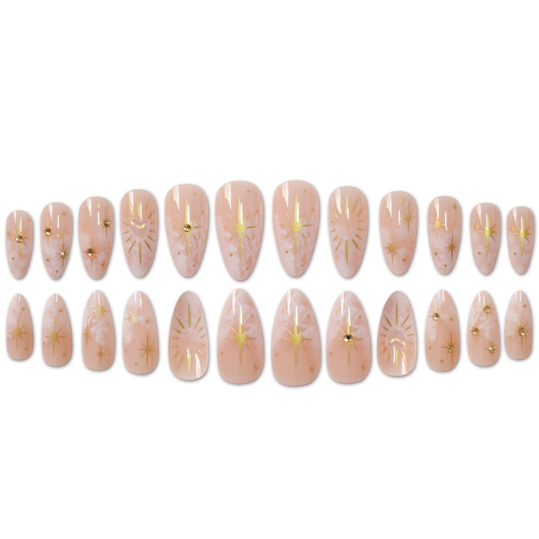 Chic Dekorative Druck-Ne Nail Art Karnz