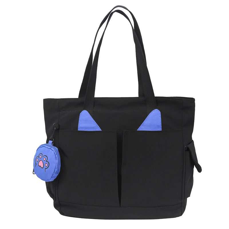 Verspielte Katzenohr-Design Tasche Karnz