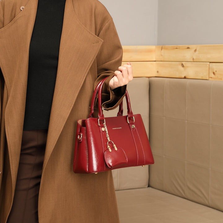 Elegante strukturierte Handtasche